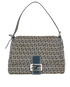Mama Forever, &pound;820, Handbags, Beige/Navy, Canvas, Front view